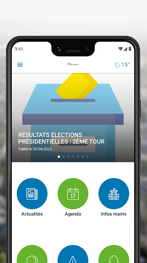 Android application Pont-Audemer screenshort