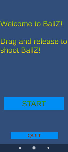 Android application BallZ! screenshort