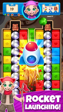 Game screenshot Toon Block Blast Toys: Match 3 mod apk