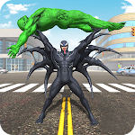 Cover Image of Download Black Spider Rope Hero Man 1.2 APK