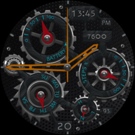 W-Design WOS055 - Watch Face Screen 3