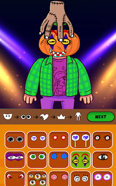 Monster Makeover: Make & Dance - Screenshot 3