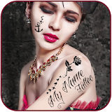 My Photo Name Tattoo Editor icon