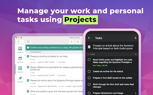 Chaos Control: GTD Organizer & स्क्रीनशॉट