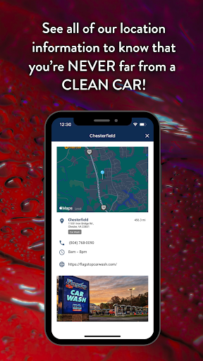 Flagstop Car Wash Screen 3