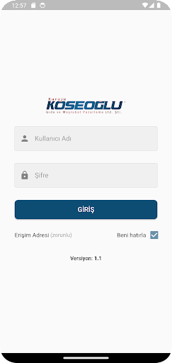 Android application Karasu KÖSEOĞLU screenshort