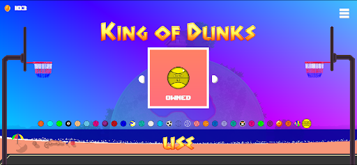 Basketball Game: King of Dunks Screen 3