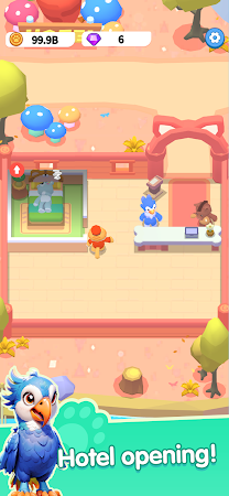 Game screenshot My Animal Hotel: Idle game mod apk