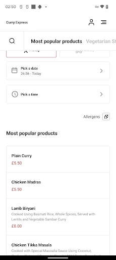 Curry Express Littleover Screen 3