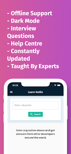 Screenshot of Learn Kotlin Coding, KotlinPad