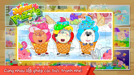 Wolfoo trò chơi ghép hình Mod MỞ KHÓA PHIÊN BẢN ĐẦY ĐỦ