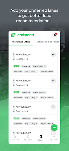 Loadsmart Loads Screen 3