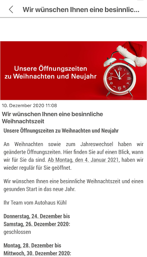 Autohaus Kühl Hildesheim Screen 3