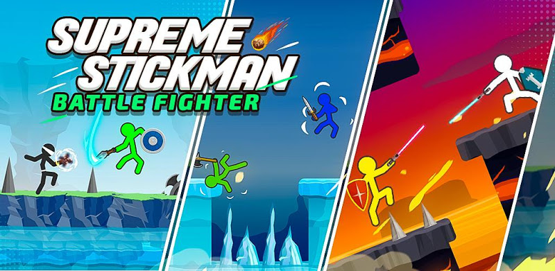 Supreme Stickman Battle: Stick War Fighting Games