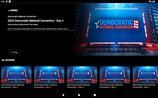 Screenshot of FidelityTV