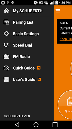 Screenshot of SCHUBERTH