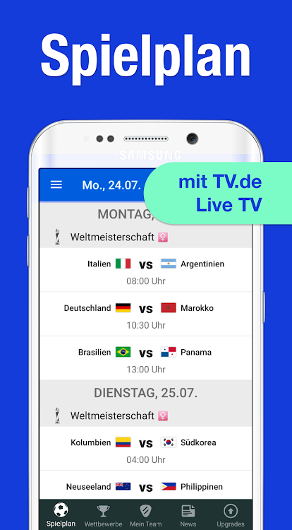 EM 2024 Spielplan Live TV.de - 6.23.0 - (Android)