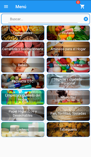 Android application Del Ahorro Supertiendas screenshort