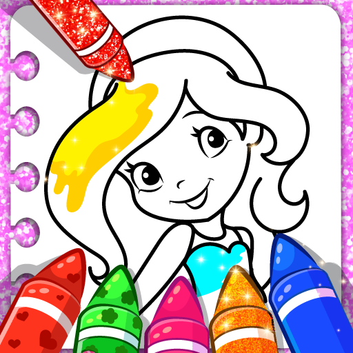 Descargar Libro de colorear princesa para PC Windows 7, 8, 10, 11