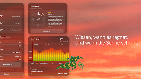 AccuWeather: Wetterradar Tangkapan layar