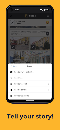 Notos: Photo travel diaries Screen 2