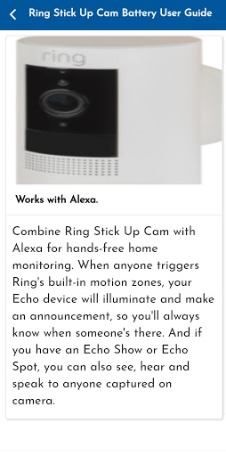 Ring StickUp Cam Battery guide Screen 2
