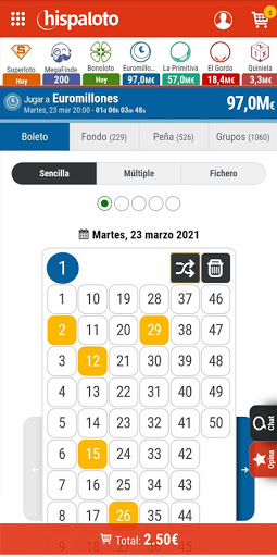 Hispaloto - Play lottery Screen 3