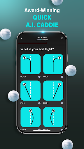 Xonic iTQ: Quick A.I. Caddie Screen 2