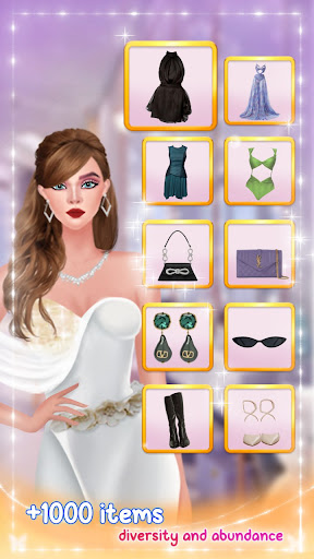 Android application Fashion Stylist: Dress Up Game screenshort