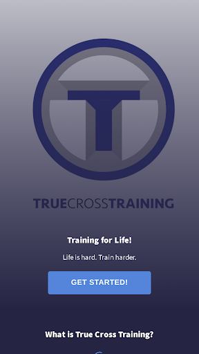 Android application True Cross Training screenshort