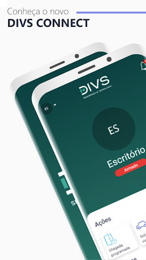 Android application DIVS Connect screenshort