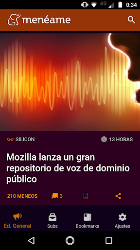 Menéame - The App Screen 3