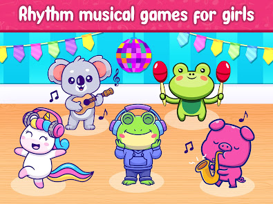 Captura de Pantalla 7 Pink Princess Musical Band android