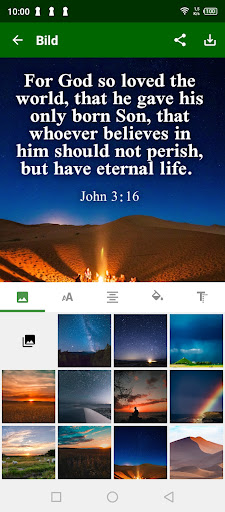 Android application World languages Bible screenshort