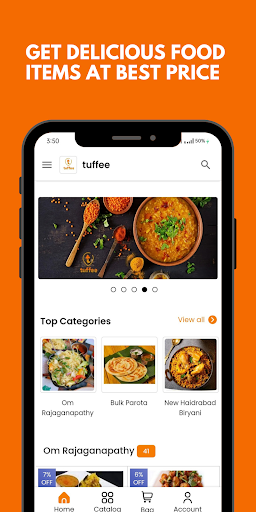Tuffee : Food at your doorstep Screen 2
