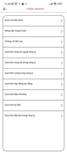 HRM Vicem Hải Phòng Screen 3