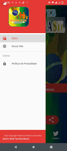 Radio Web Família Brasil Screen 3