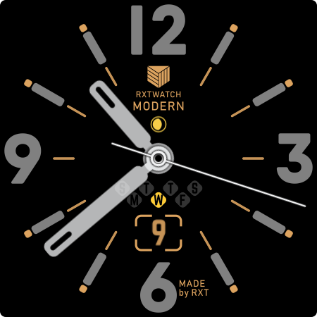 IWF001 Modern watch face screenshot 27