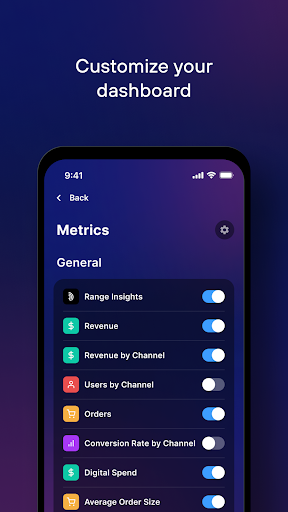 Range Analytics Pro Screen 3