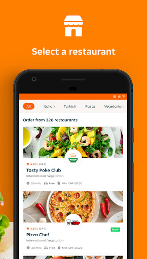 Just Eat Switzerland Screen 2