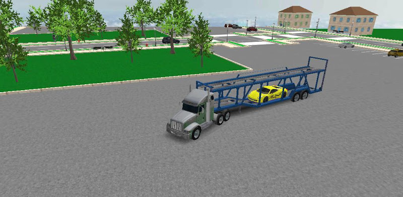 Прицеп 3D Car грузовик