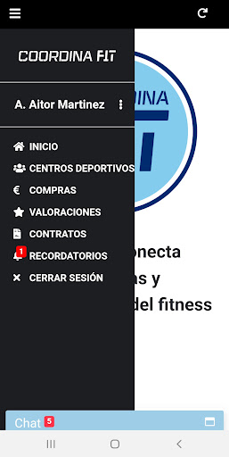 Coordinafit Screen 3