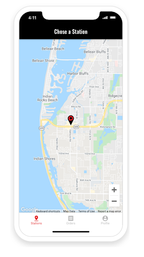 Android application Gas and Grab screenshort