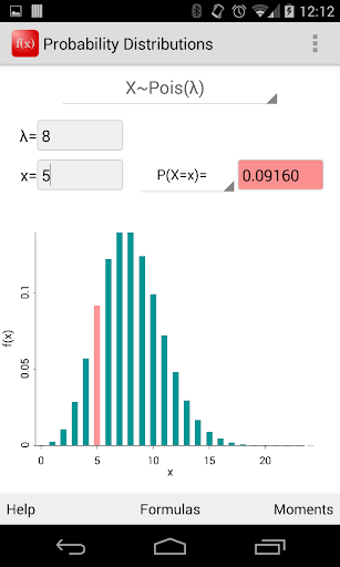 Probability Distributions Screen 2