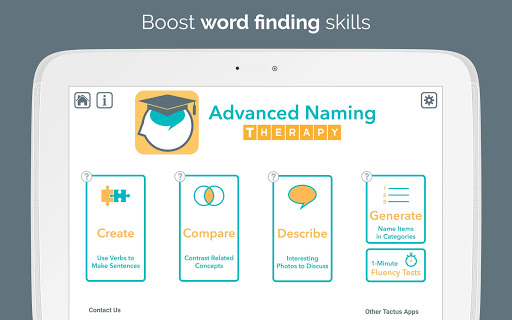 Screenshot of Advanced Language Therapy