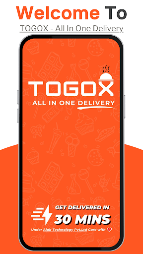 Android application TOGOX - All In One Delivery screenshort
