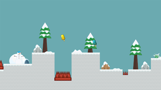 SnowmanRun Screen 2