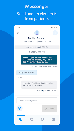 RevenueWell On The Go Screen 2