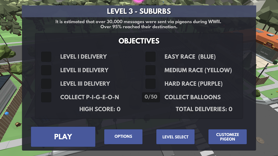 #2. Bird Racing : Pigeon Simulator (Android) Podle: Samurai Dog Software