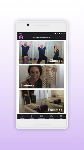 Android application Pilates Philosophy screenshort